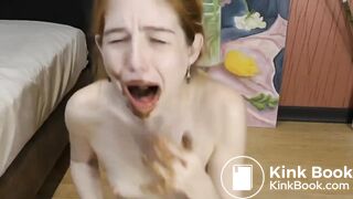 Little Cutie Eats All Her Scat