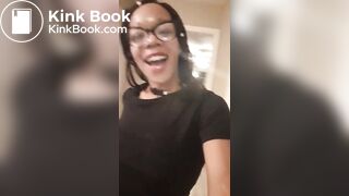 Ebony scat - video 179