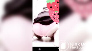 Pink Panty Poop 1