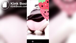 Pink Panty Poop 1