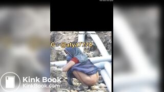 Indian aunty shitting - video 4