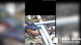 Indian aunty shitting - video 4