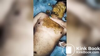 Indian mistress Scat feeding