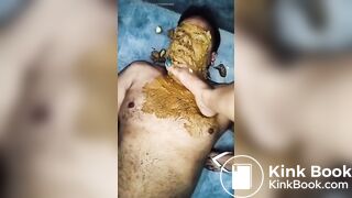 Indian mistress Scat feeding