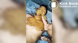 Indian mistress Scat feeding