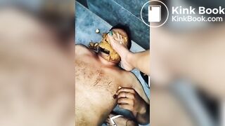 Indian mistress Scat feeding