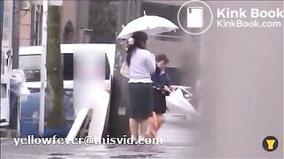 Shitting in a carpark in the rain (12)