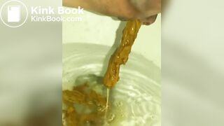 girl toilet diarrhea and pee
