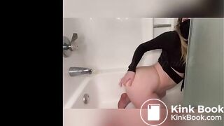 this beautiful woman have bad diarrhea