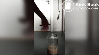 Delicious cocktail vomit and scat