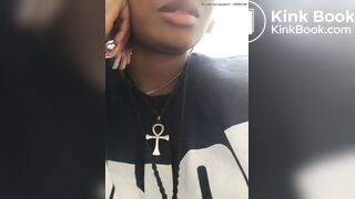 Sexy ex girlfriend takes shit for me