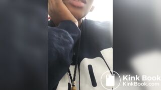 Sexy ex girlfriend takes shit for me