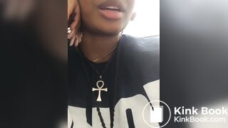 Sexy ex girlfriend takes shit for me