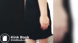 Girl shows off her messy diaper
