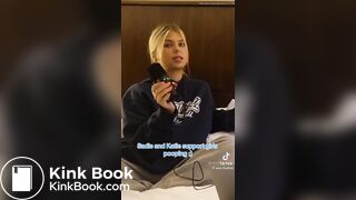 hot girls talking about shitting