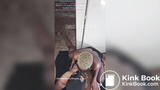 OOPS! See what happens While he EATS MY ASS