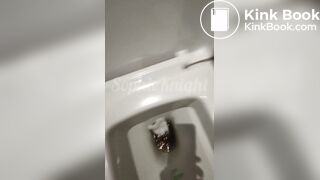 Sexy girl pooping on toilet - video 16