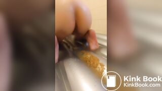 Japanese girl enema play