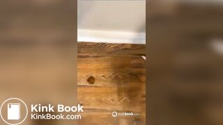 Ebony scat panty smear