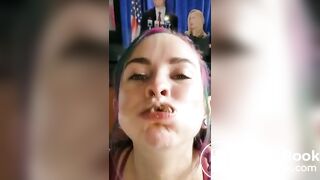 Amazing Slut Eating From Ass