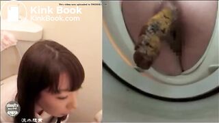 Quick toilet poop - video 6