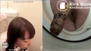 Quick toilet poop - video 6