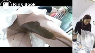 japanese pantyhose poop