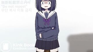 Anime girl utterly shits herself