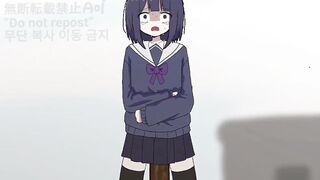 Anime girl utterly shits herself