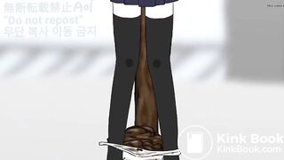 Anime girl utterly shits herself