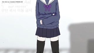 Anime girl utterly shits herself