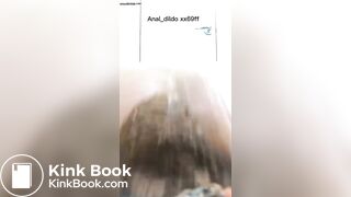 Close up pov of a girls dirty anal