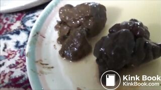 Cute white girl poop compilation