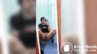 Sexy latina poop - video 5