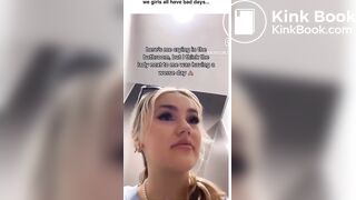 Girl has insane diarrhea in the toilet