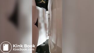 Painful gassy dump ssbbw on toilet farting and pooping