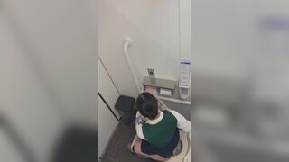 Office lady poop