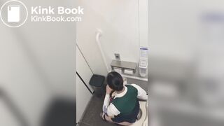 Office lady poop