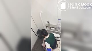 Office lady poop