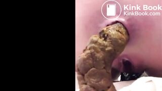 short private shot while pooping