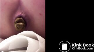 short private shot while pooping