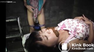 Japanese Couple Shit on Girl