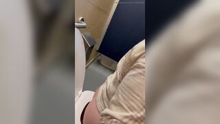 Diarrhea Strikes on a Big ass lady.