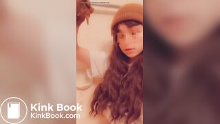 Sexy girl eats her shit in a bathtub