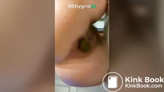 Close Up Toilet Shit - video 3