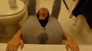A mess in her pants..