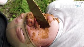 Russian goddess feed her slave 2