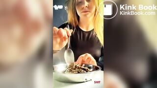 She breakfast poop
