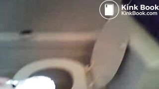 Ebony toilet poop pt 2