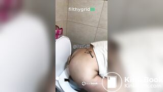 Sexy brown girl dropping bombs